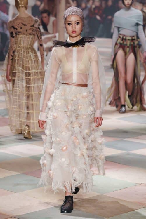 Imagen desfile Dior Alta Costura Primavera/Verano 2019