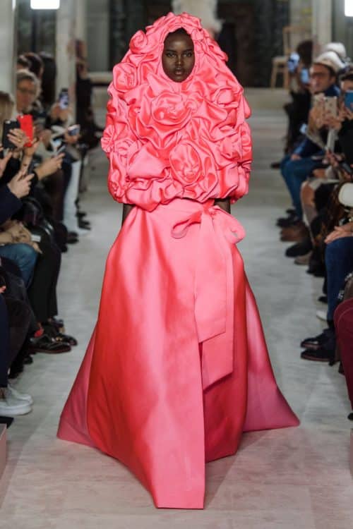 Imagen desfile Valentino Alta Costura Primavera 2019