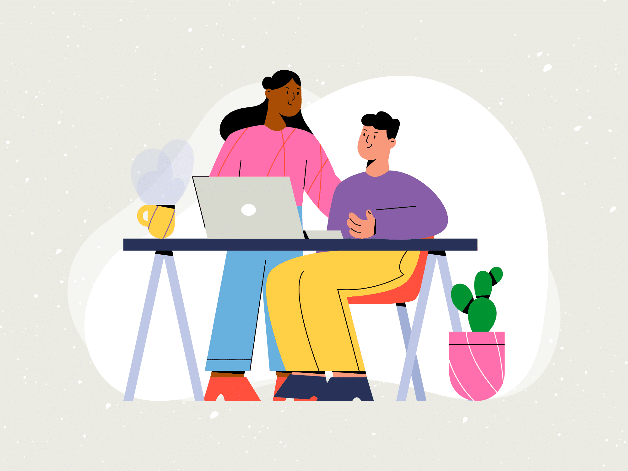 Работа иллюстрация. Многозадачность картинка. Работа вектор. Teamwork иллюстрация. Современные иллюстрации.