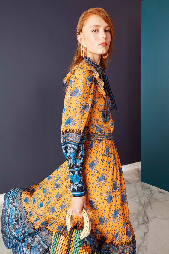 imagen de la campaña pre-fall 2019 de la colección de Ulla Johnson