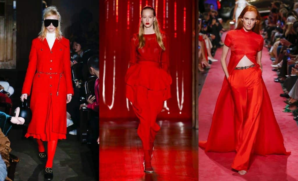 'El cuento de la criada' y el poder del color rojo @Gucci @Parlem Harding @Brandon Maxwell