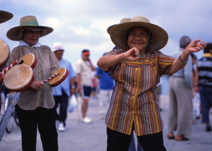 Habitantes de Okinawa @iStock