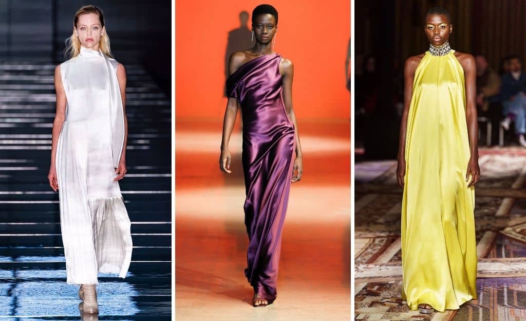 'Silk dress' - tendencias FW19 @Cushnie @Boss @Halpern