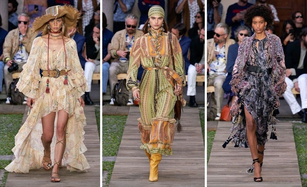 Etro Milan Fashion Week SS20 - @vogue