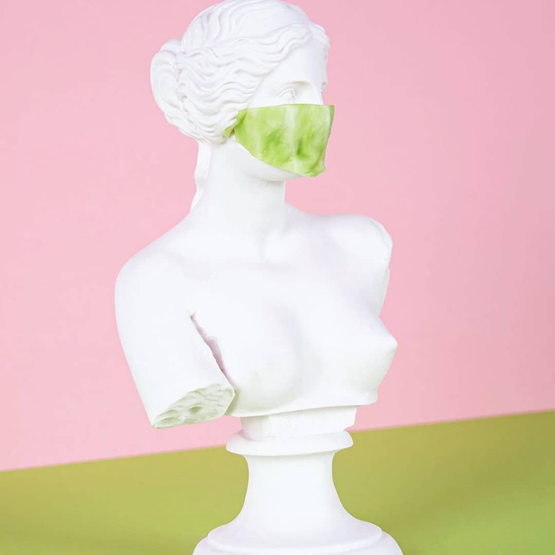 Así es el nuevo arte de cuarentena durante el Coronavirus