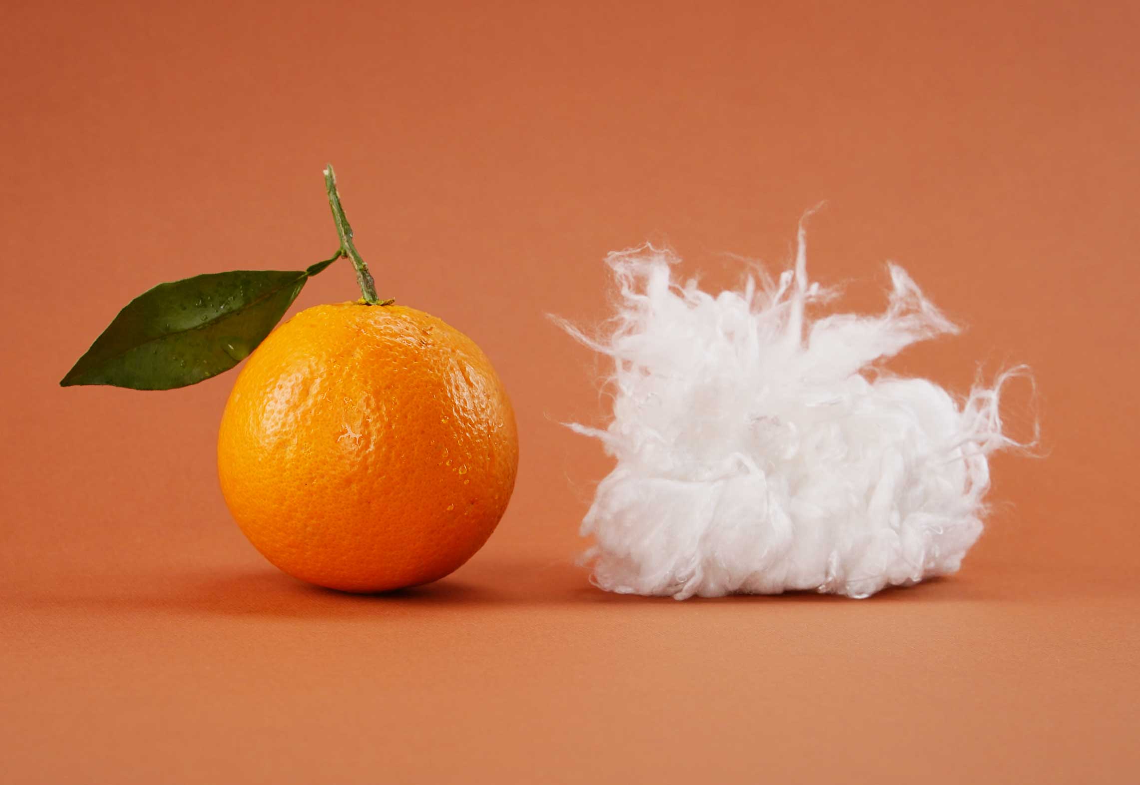Zumo de naranja, maíz o eucalipto: materiales que viajan de la naturaleza a la moda sostenible