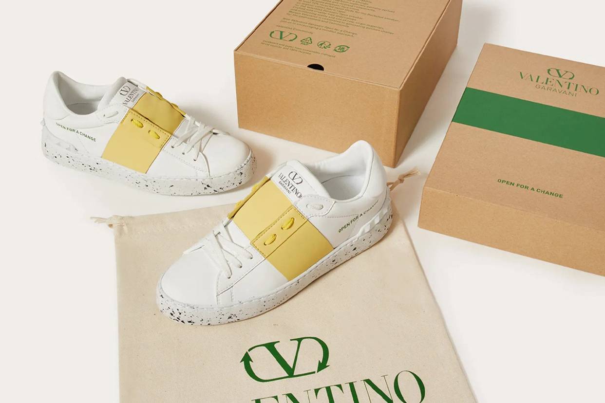 Las nuevas Valentino hechas con maíz y otras zapatillas que hablan de sostenibilidad