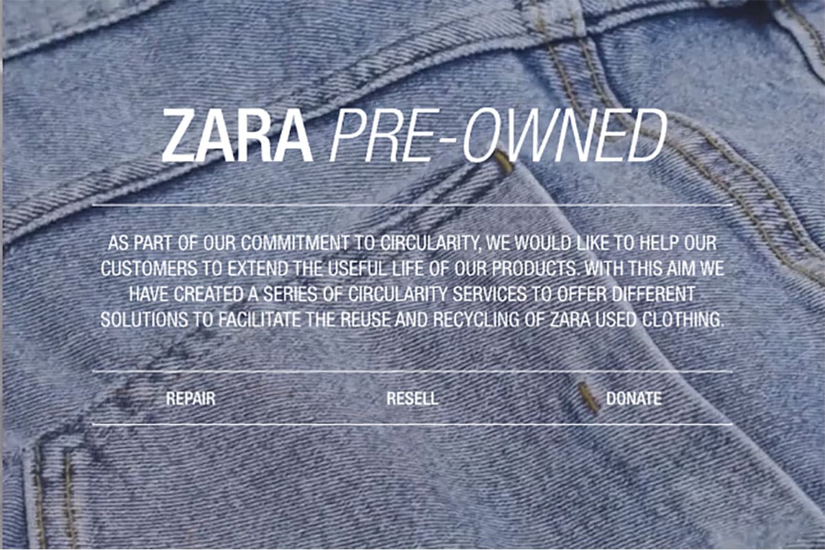 zara pre-owned